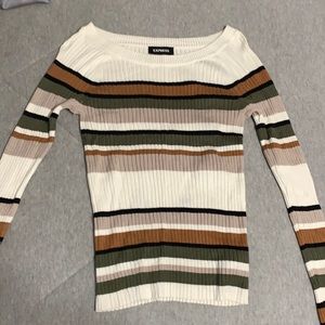 Striped Sweater Shirt
